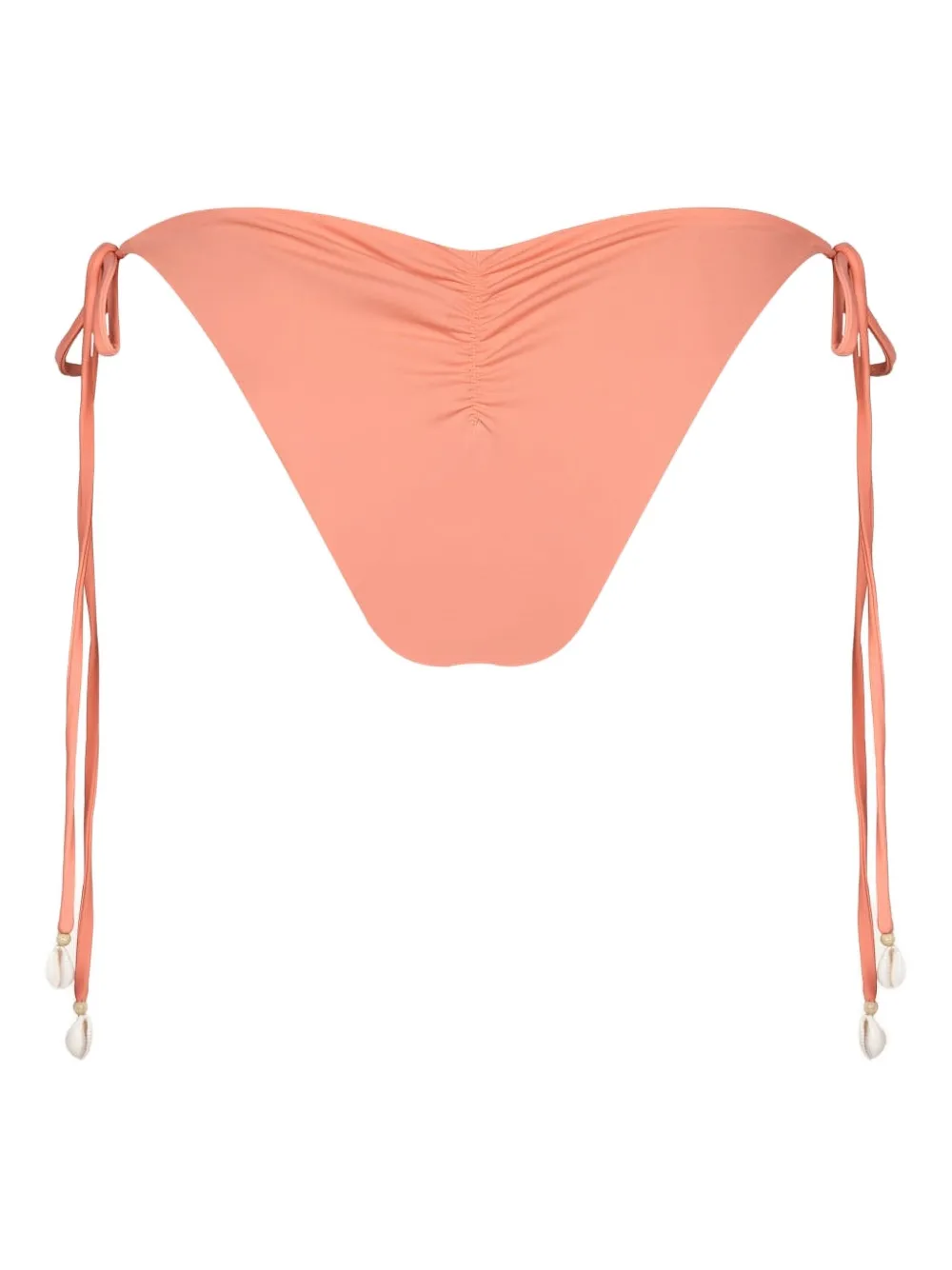 Johanna Ortiz Sagrado shell-detail bikini bottom Roze