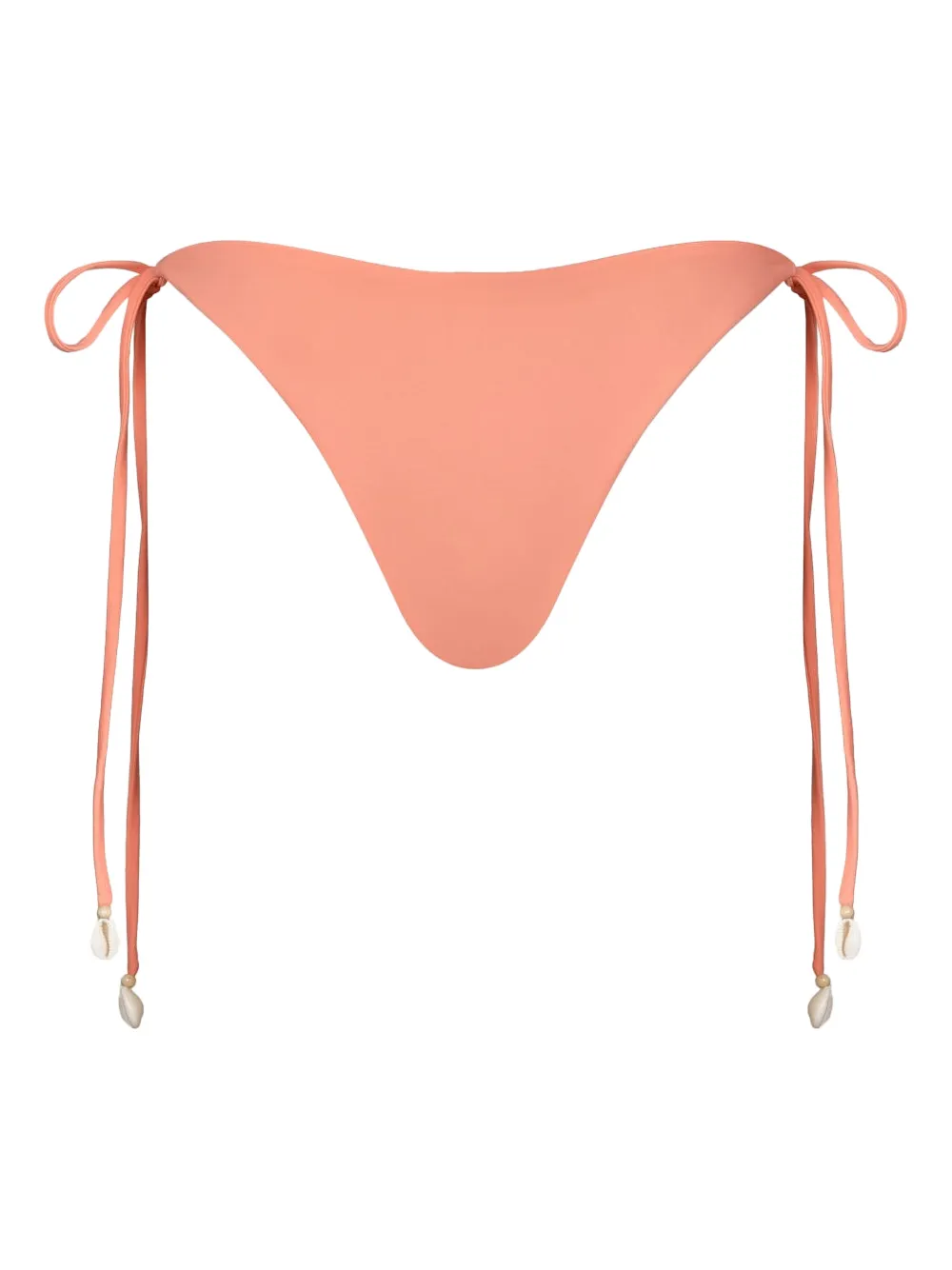 Johanna Ortiz Sagrado shell-detail bikini bottom Roze