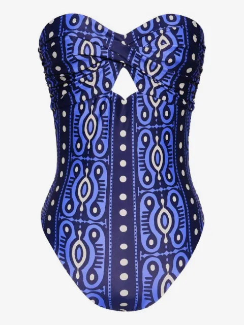Johanna Ortiz printed swimsuit
