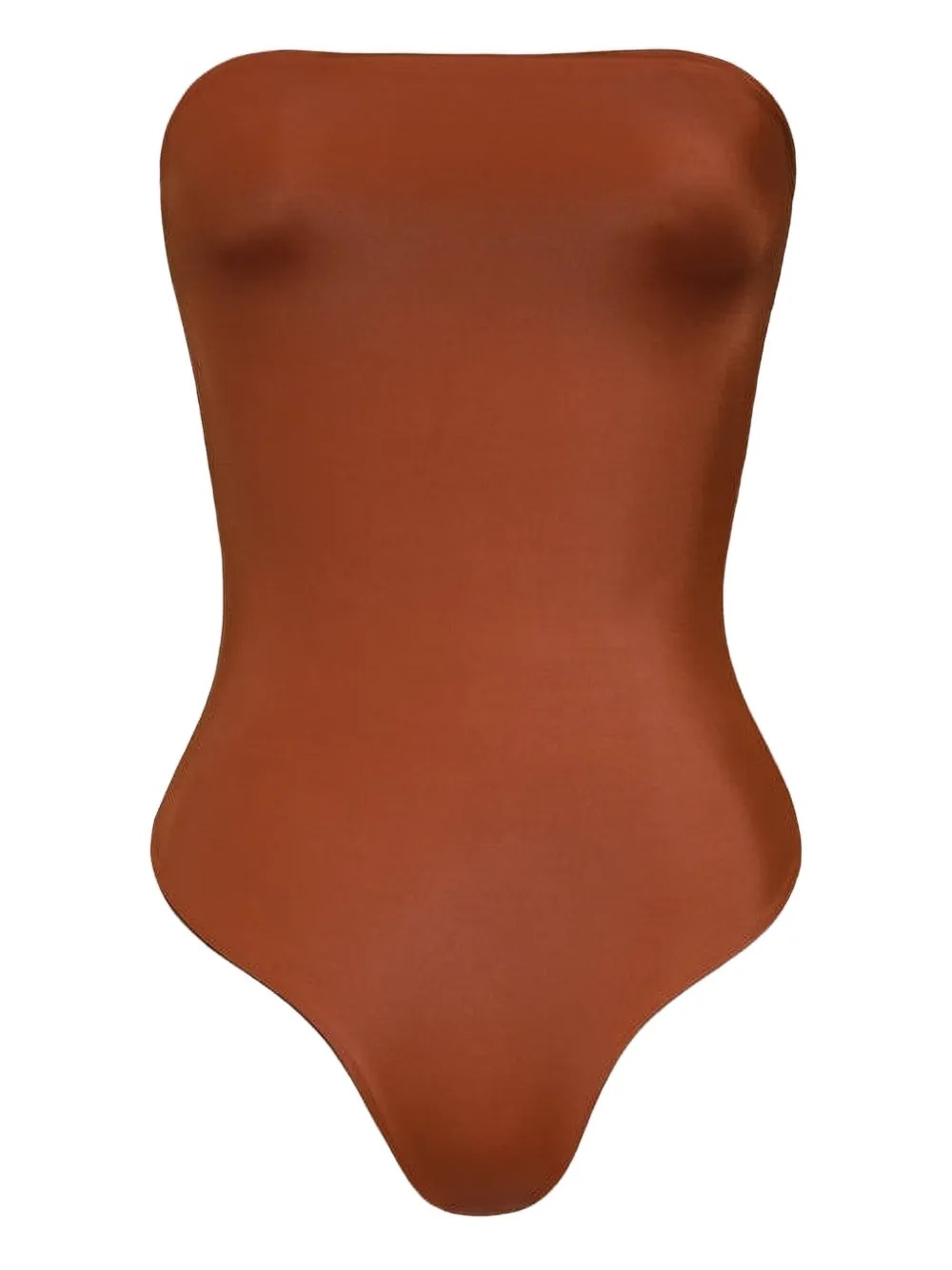 Johanna Ortiz The Classic braided-belt swimsuit Bruin