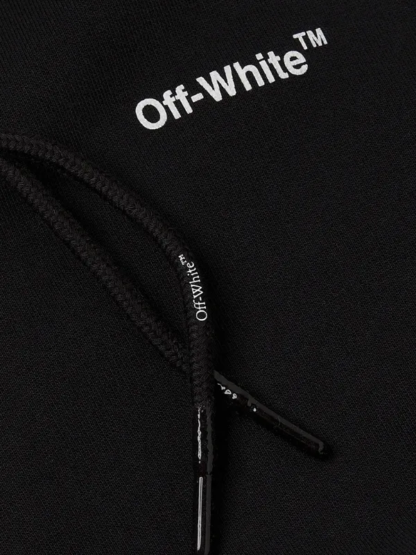 Off-White ストライプ パーカー | ブラック | FARFETCH JP