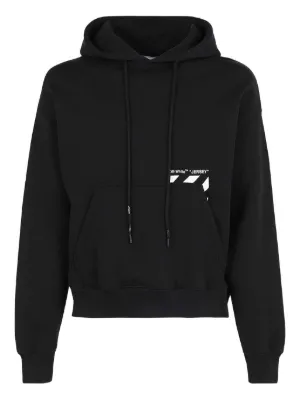 Off-White Caravaggio Arrow Over Hoodie | Black | FARFETCH