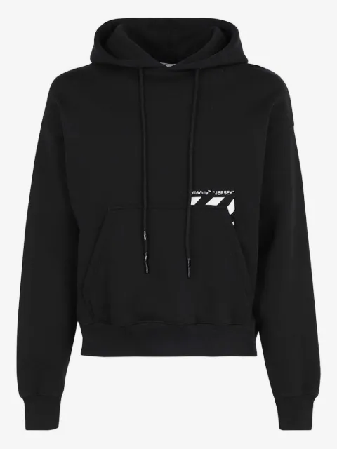 Off-White hoodie con bolsillos diagonales
