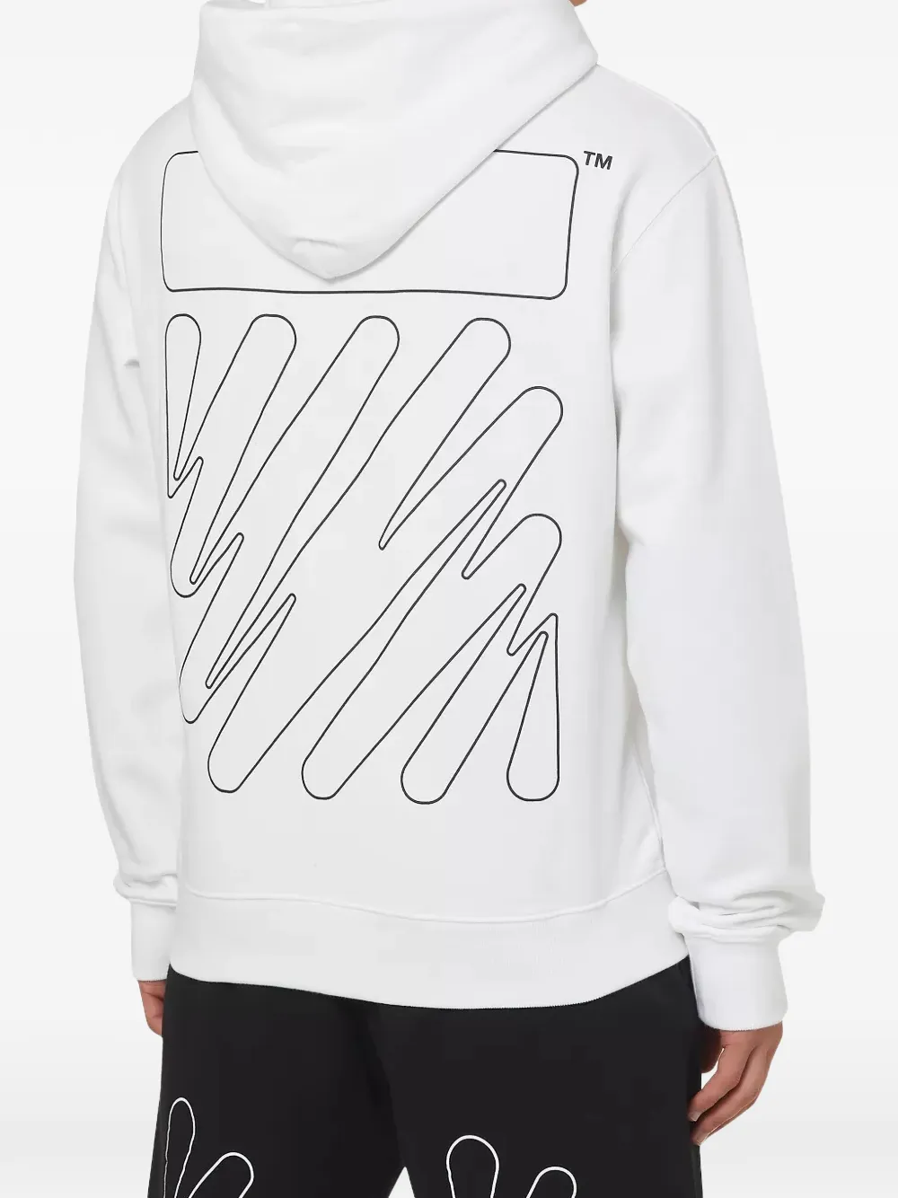 Off-White sudadera Wave Outline con capucha | Hoodies | Image 2