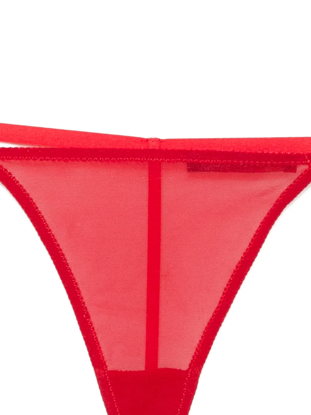  Kiki De Montparnasse Brienne Thongs - Red 