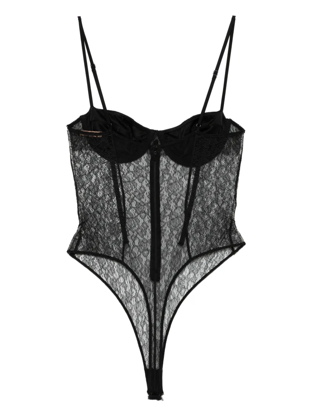 Kiki de Montparnasse Petite Fleur body - Zwart