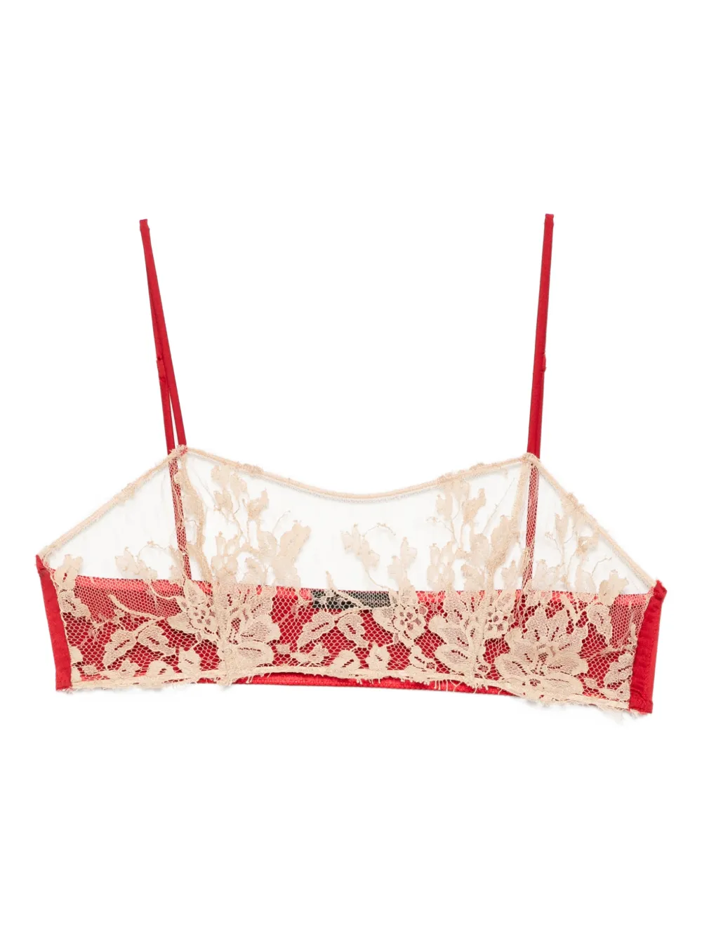 Kiki de Montparnasse Reggiseno Orchid - Rosso