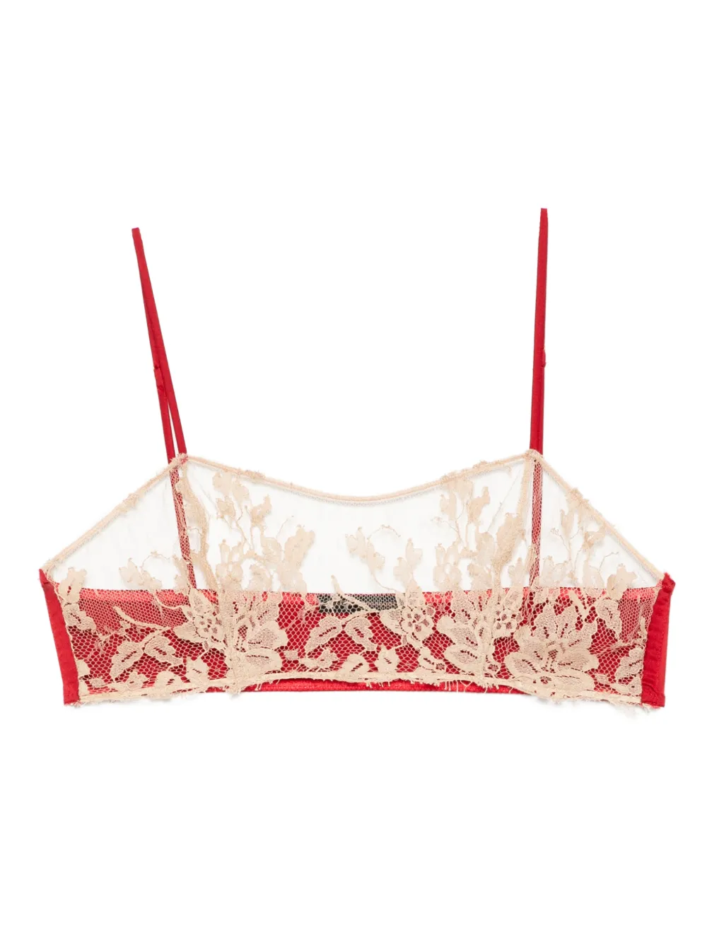 Kiki de Montparnasse Reggiseno Orchid - Rosso