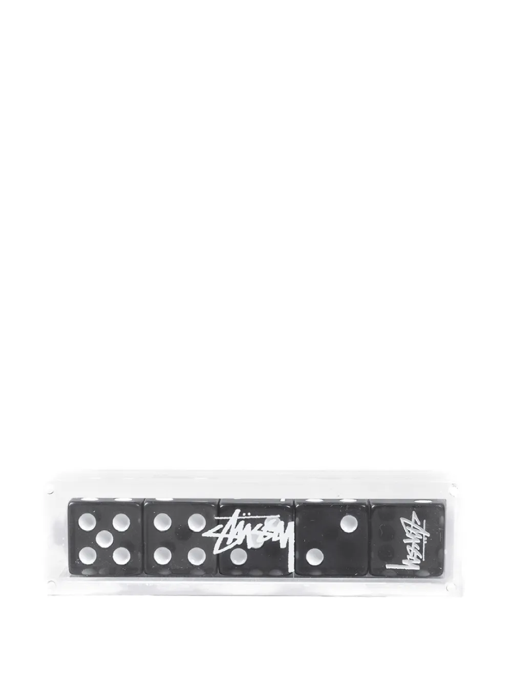 Stüssy set of five dice | Black | Image 1