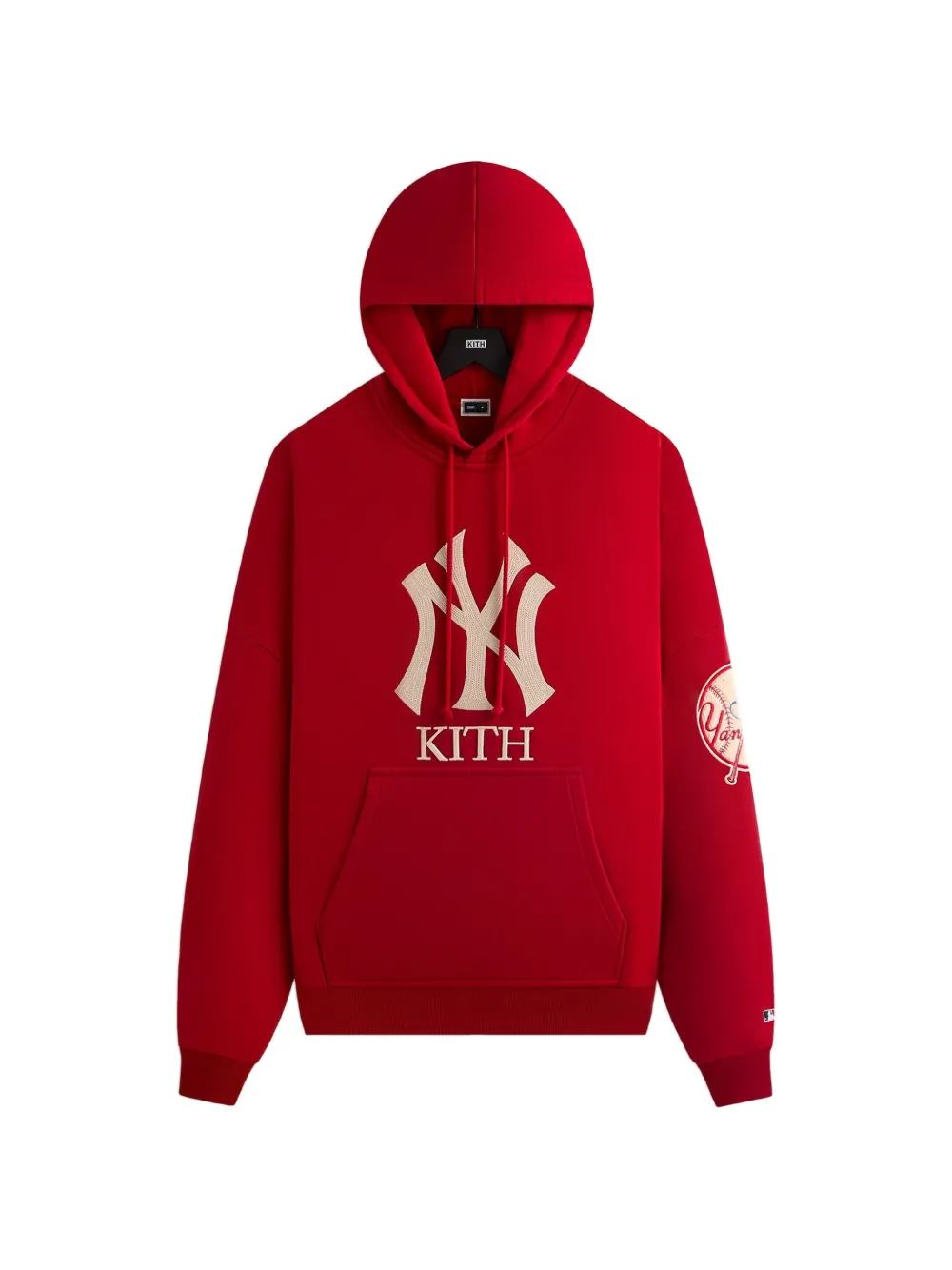 KITH x New York Yankees Felpa con cappuccio Braxton - Rosso