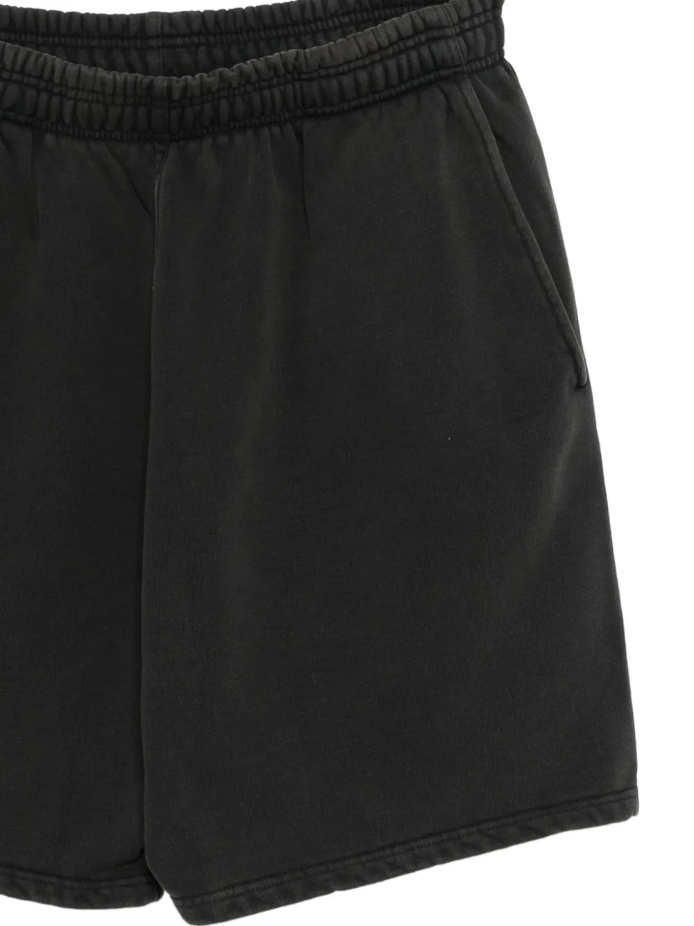 Entire Studios Boxing Elasticated-waist Shorts In Black