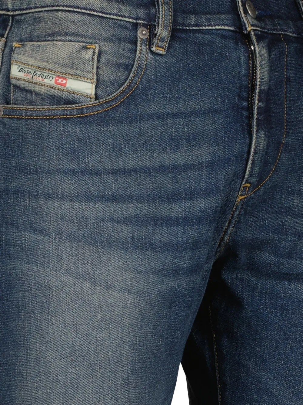 Diesel D-Strukt jeans met vijf zakken Blauw