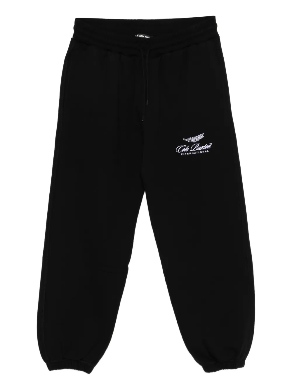 COLE BUXTON logo track pants | Black | Image 1