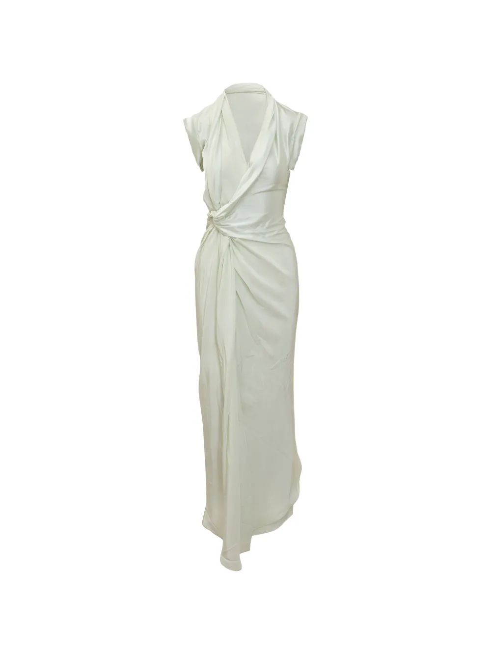 Victoria Beckham asymmetric twist dress - Toni neutri