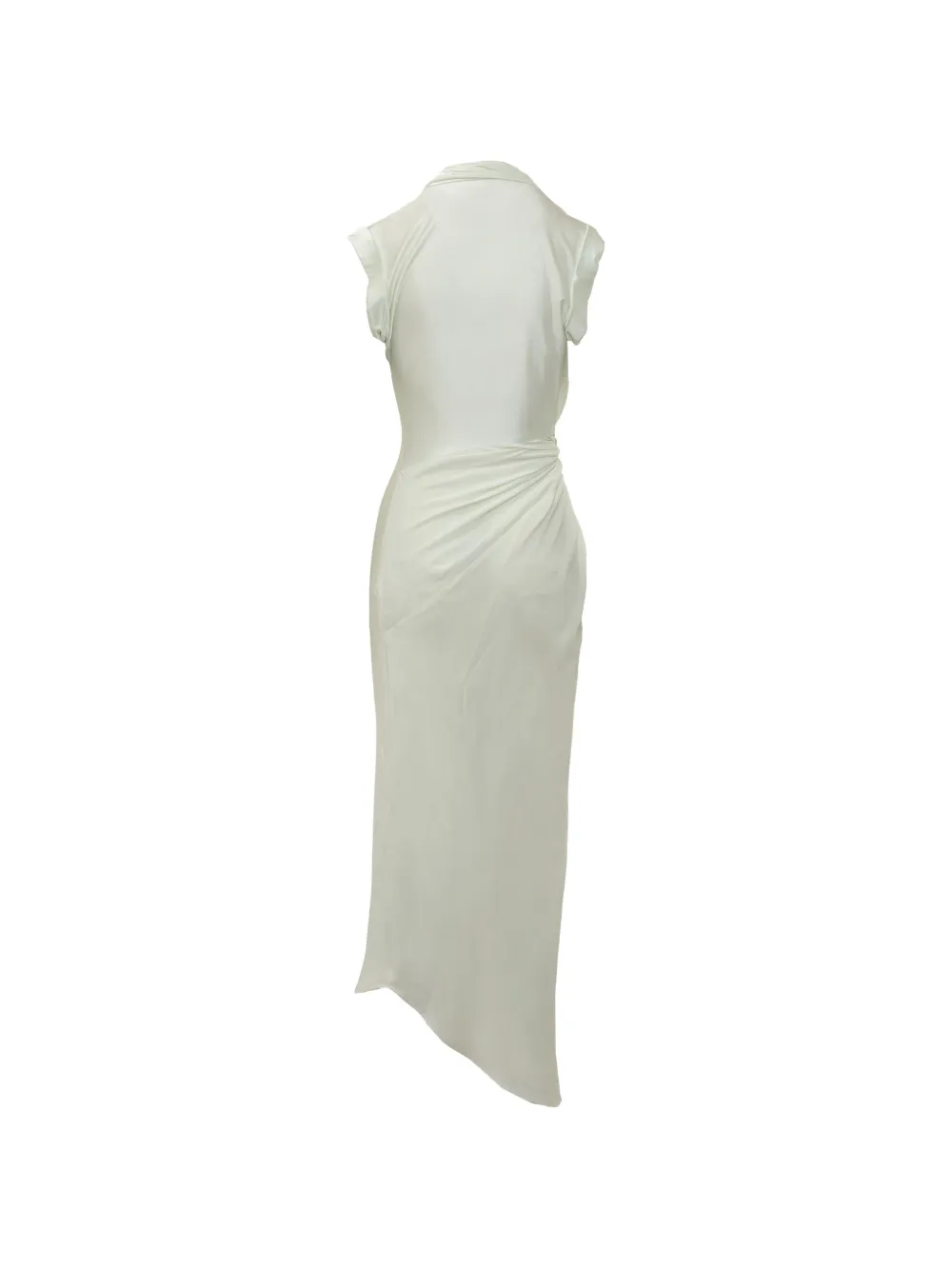 Victoria Beckham asymmetric twist dress - Beige
