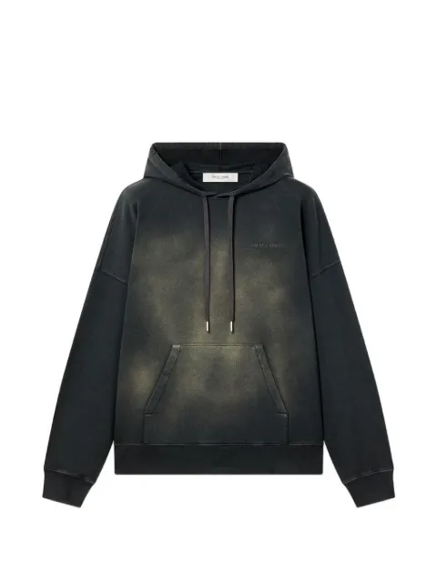 Golden Goose unisex hoodie in cotton with a bleached effect