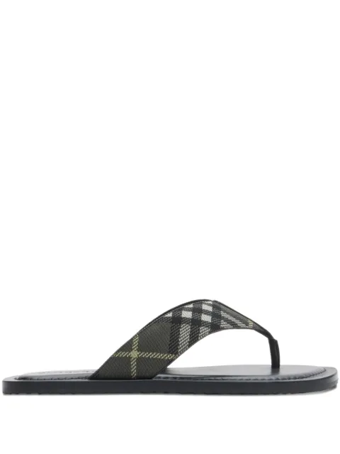 Burberry Pavilion checked sandals
