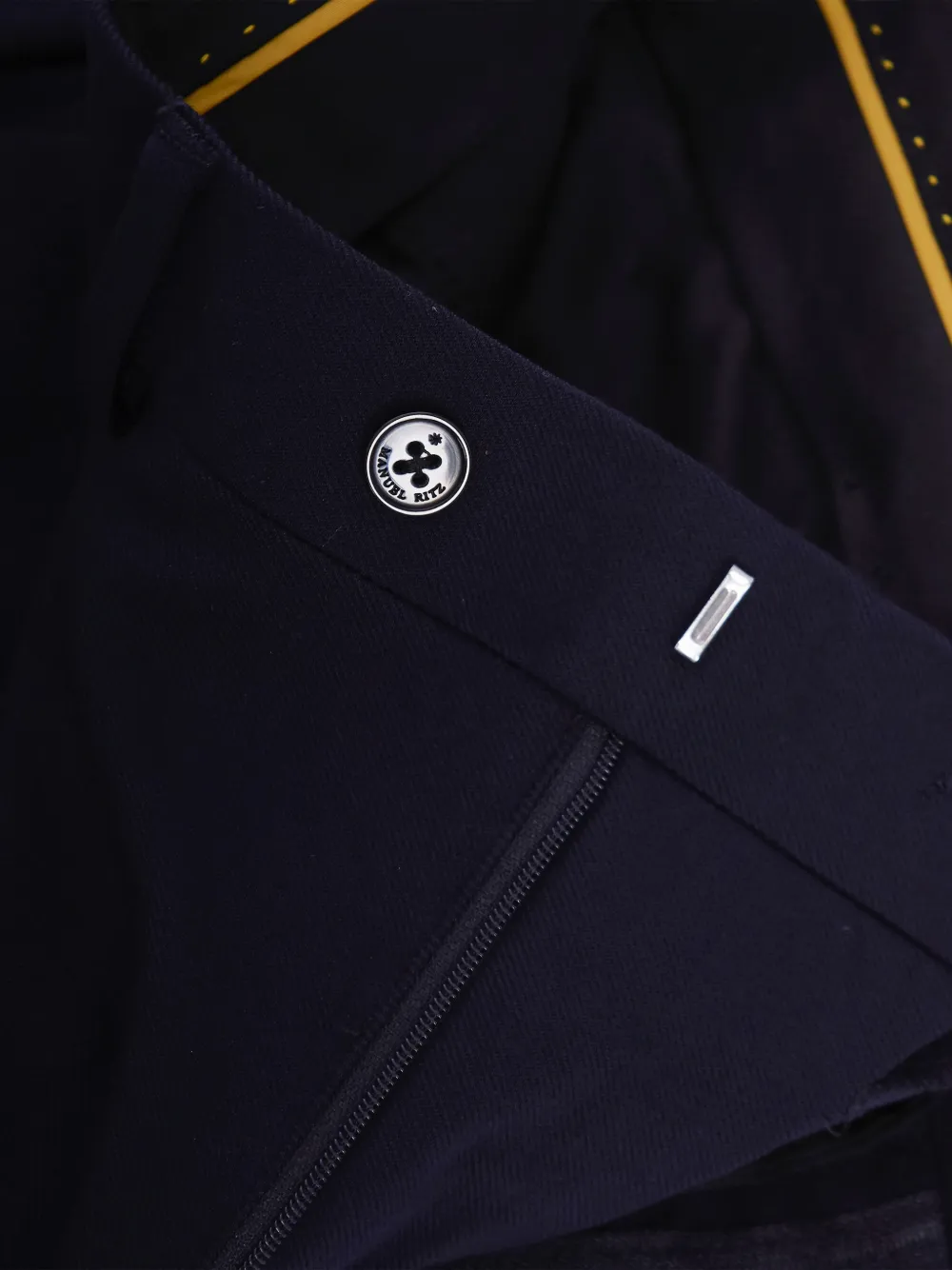 Manuel Ritz Single-breasted Suit In Blue