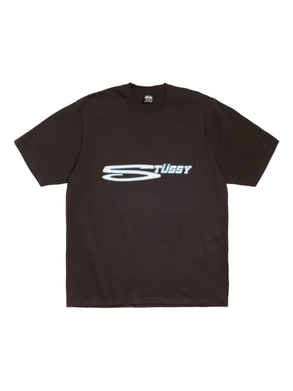 Stüssy playera con logo estampado | negro | Image 1