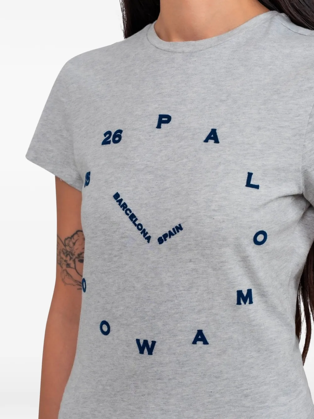 Paloma Wool Graphic-print T-shirt In Gray
