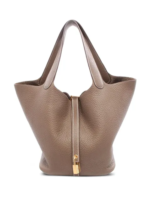 Hermès Pre-Owned 2018 Clemence Picotin Lock 22 handbag