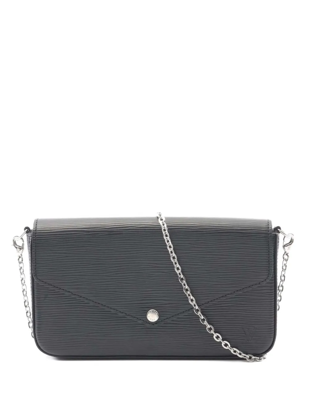 Louis Vuitton Pre-Owned Borsa a tracolla Pochette Felicie in pelle Épi 2018 - Nero