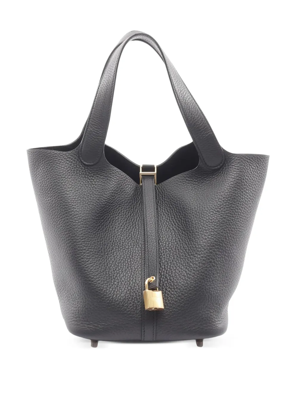 Hermès Pre-Owned 2025 Clemence Picotin Lock 22 handbag - ブラック