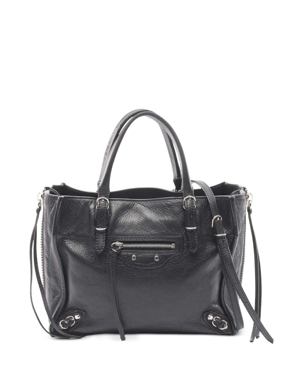 Balenciaga Pre-Owned 2010-2025 Mini Leather Papier A4 Zip Around