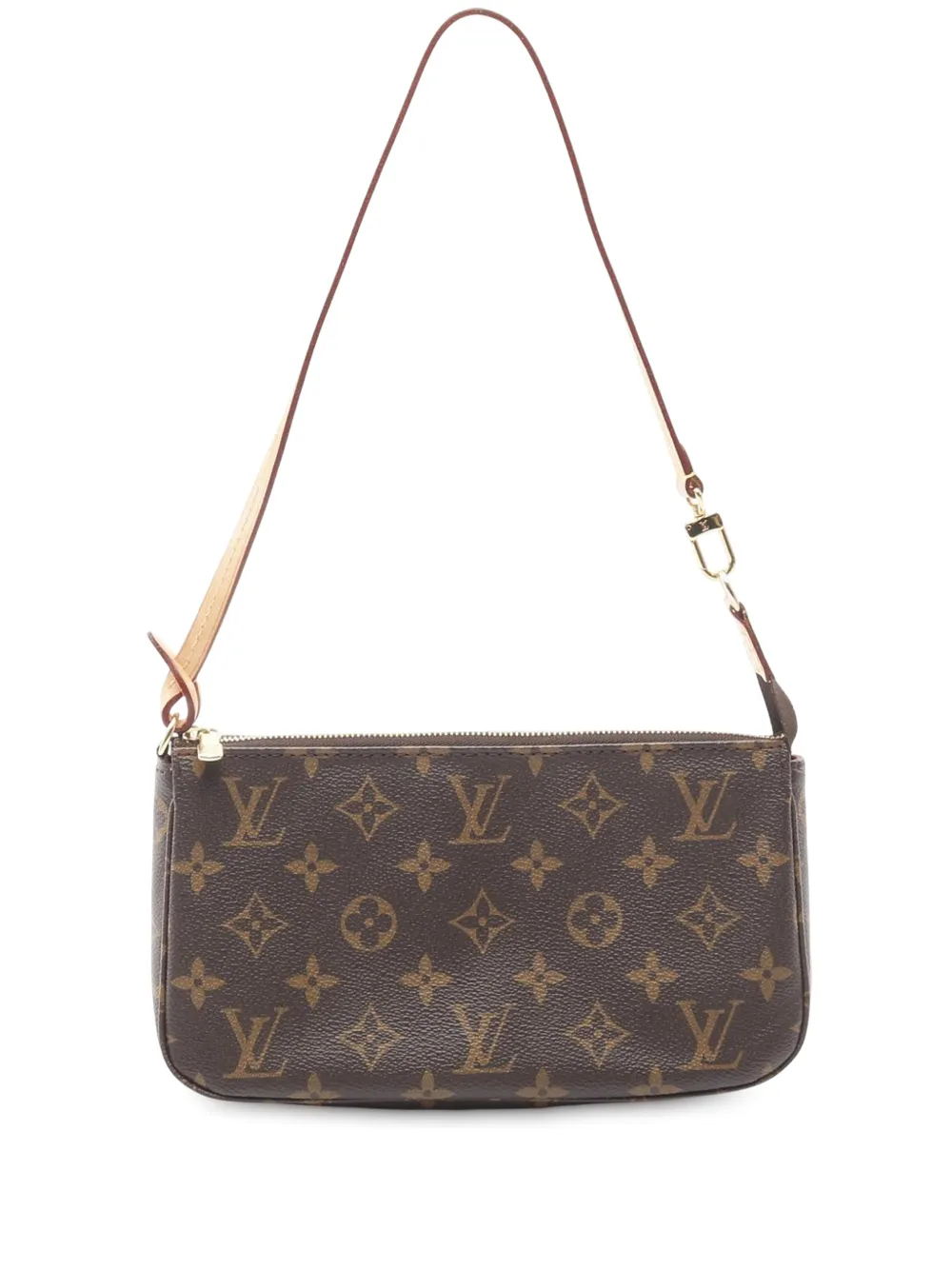 Louis Vuitton Pre-Owned Borsa a spalla Pochette Accessoires con monogramma 2015 - Marrone