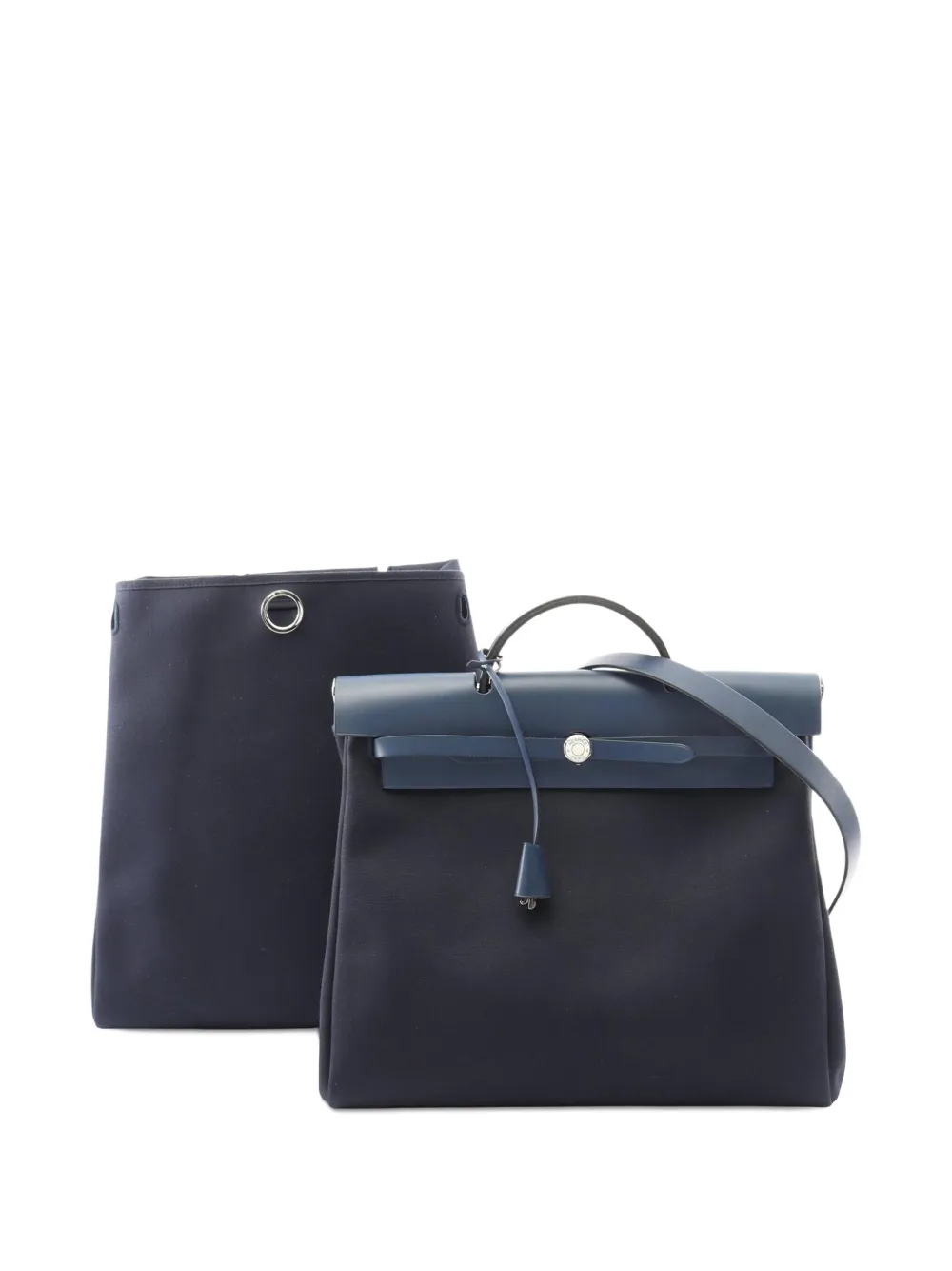 Hermès Pre-Owned bolsa satchel Toile Vache Hunter Herbag Zip 39 2002 | Estilos de archivo | Image 2