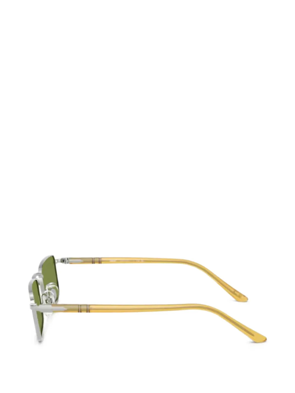  Persol Rectangle-frame Sunglasses - Silver 