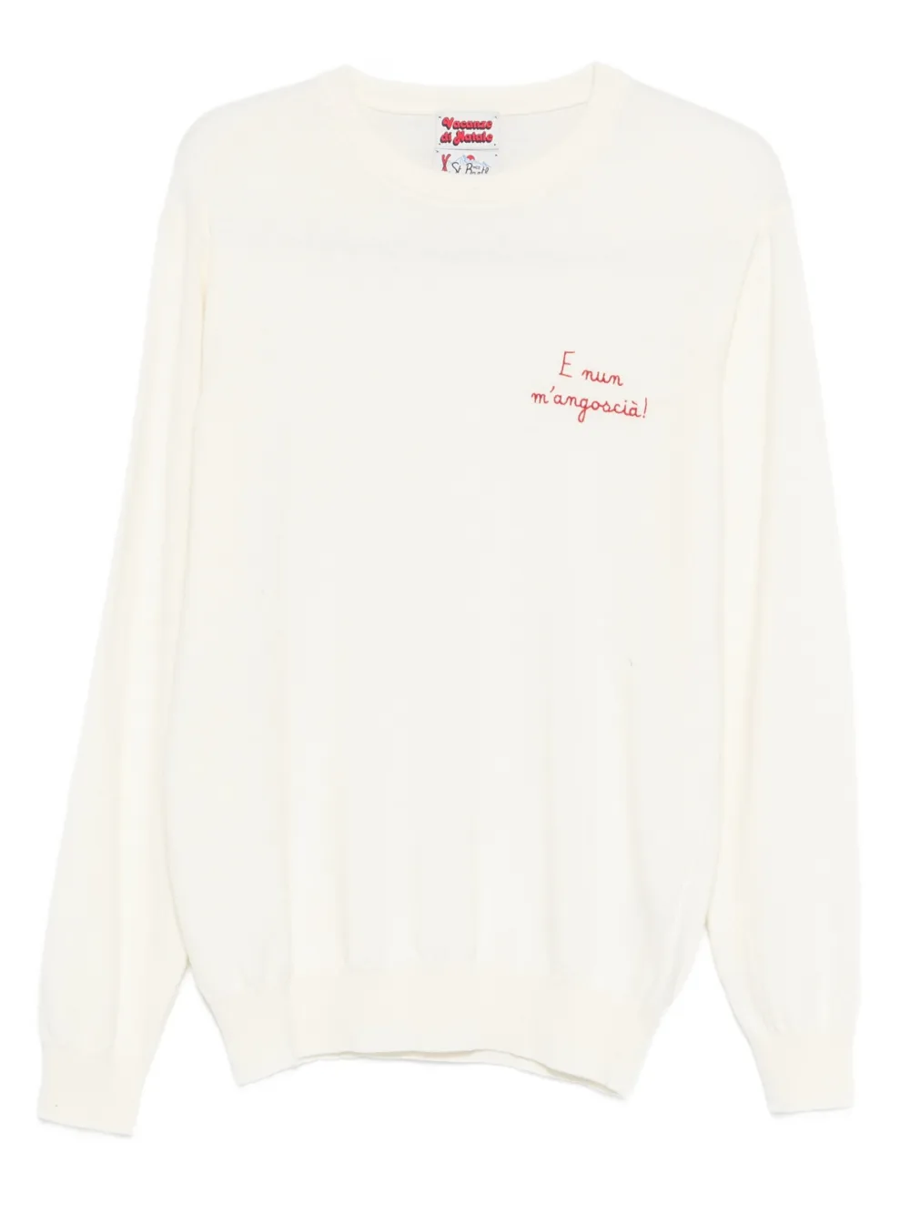 MC2 Saint Barth jersey con logo bordado | blanco | Image 1