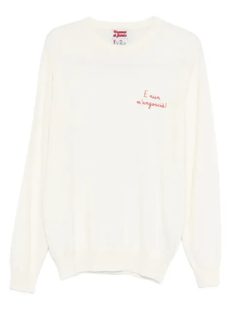 MC2 Saint Barth embroidered crew-neck sweater