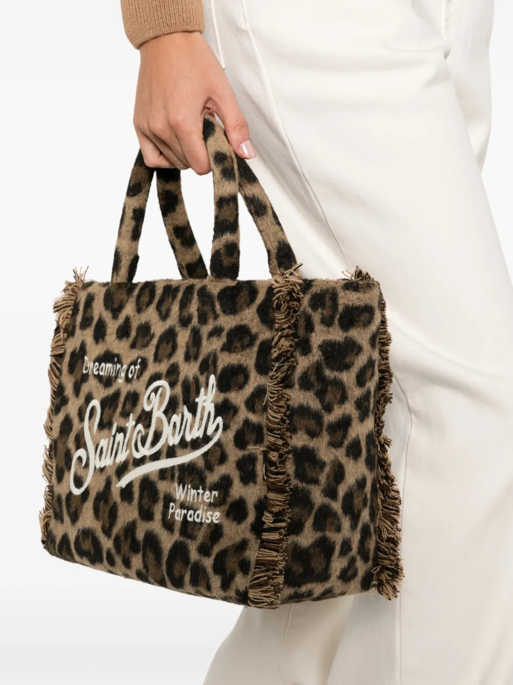 MC2 Saint Barth Colette top-handle tote bag - Bruin