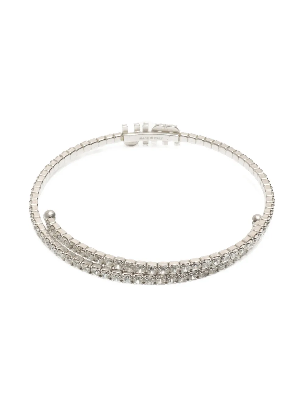 Miu Miu Pre-Owned  2020-2025 logo necklace | Image 2