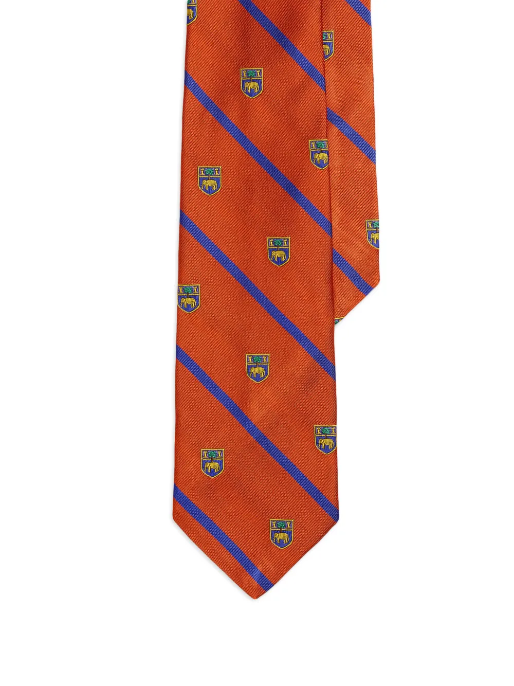 Polo Ralph Lauren striped silk tie - Arancione