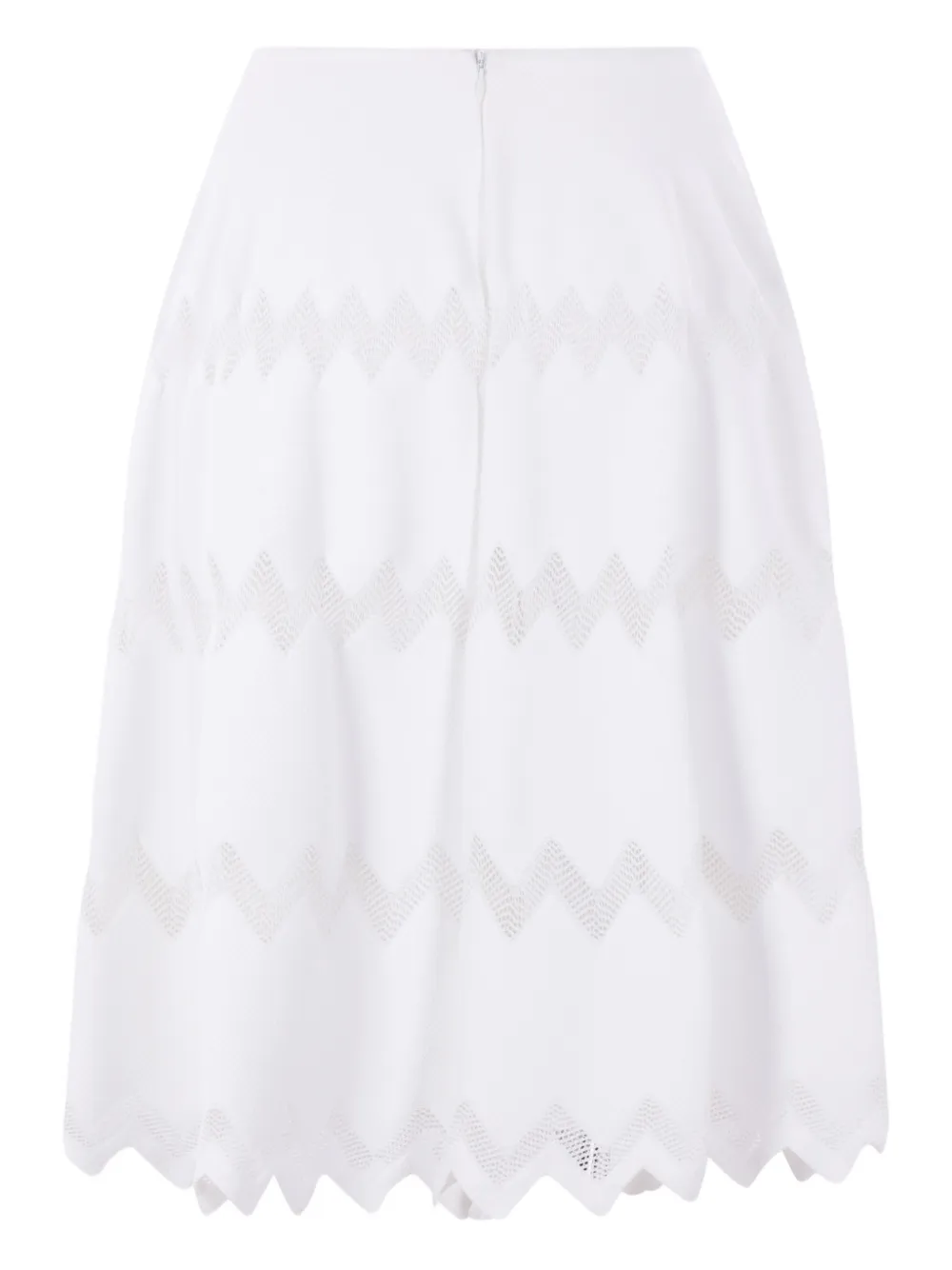 Alaïa falda midi con detalle en zigzag | Faldas acampanadas | Image 2