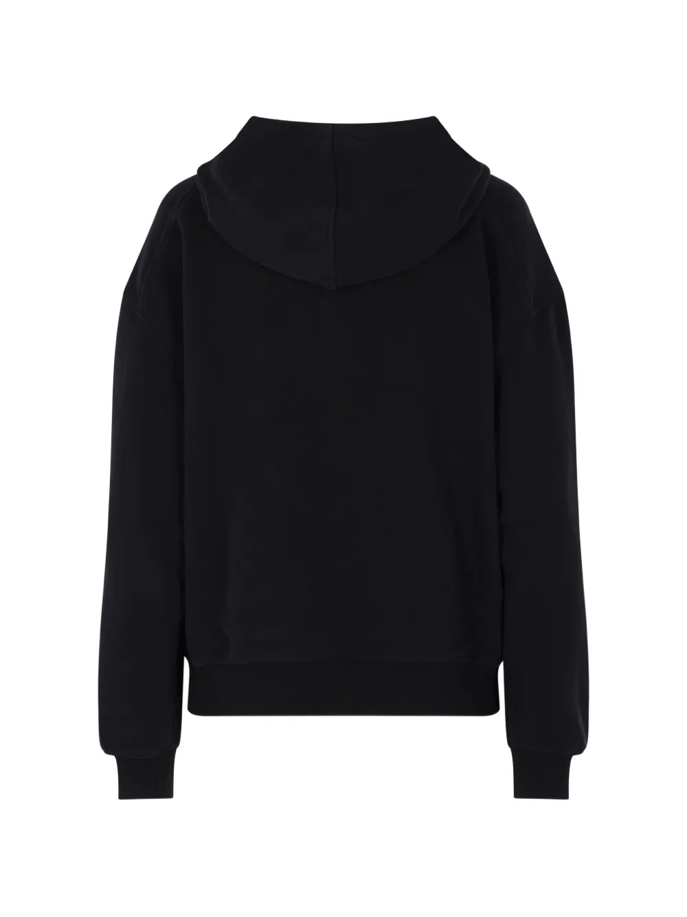 hooded zip-up sweater