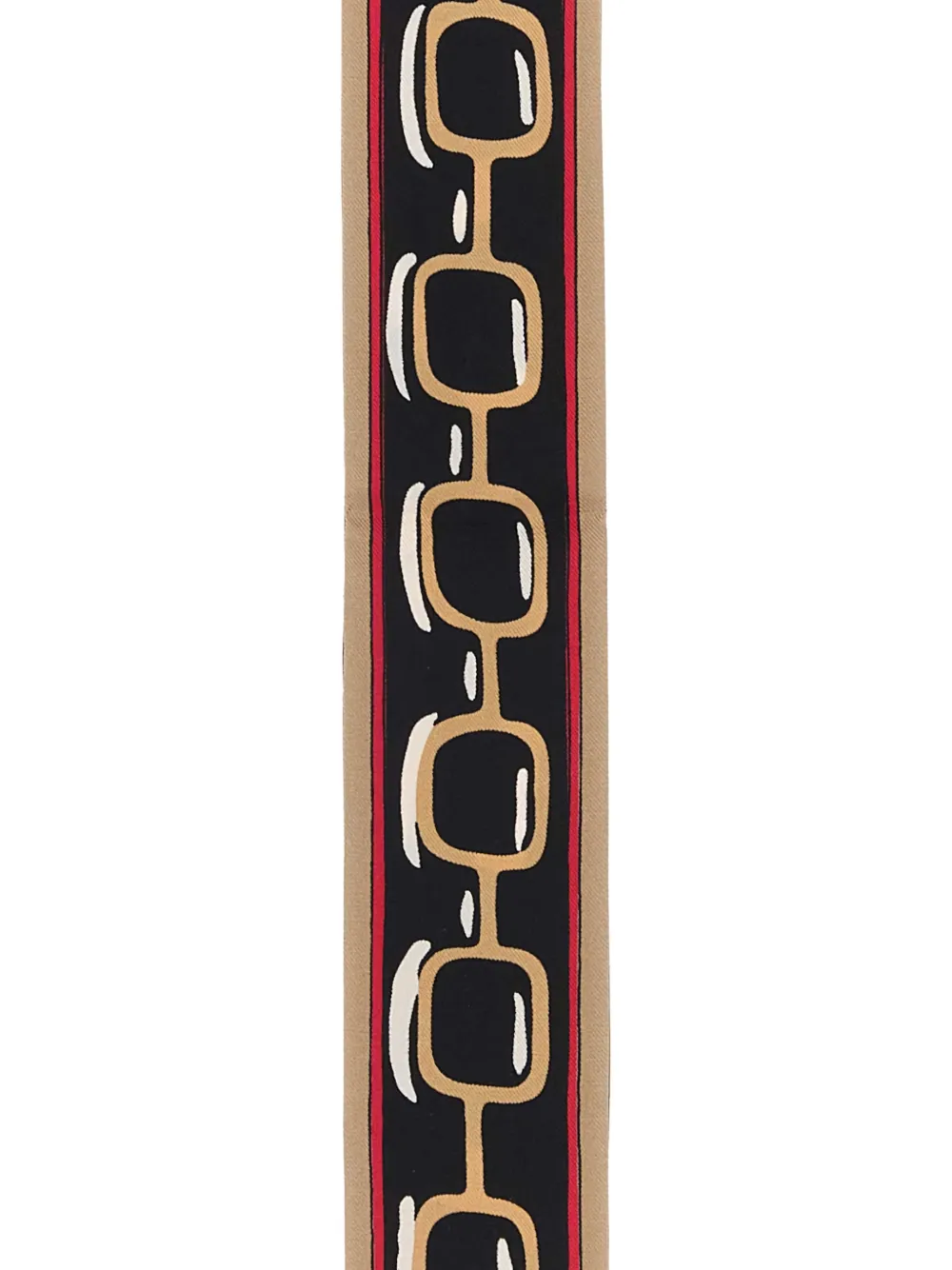 PUCCI printed logo-detailed scarf Bruin