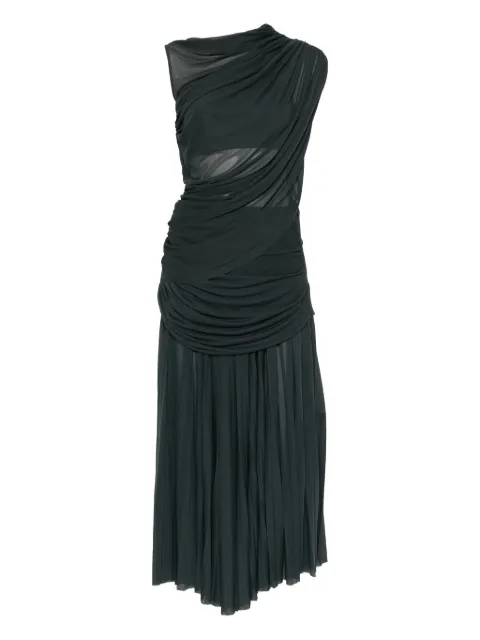 Proenza Schouler draped cutout maxi dress