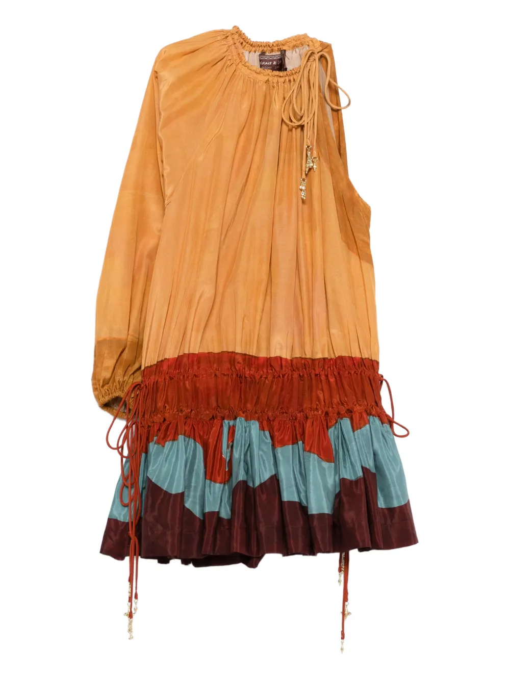 ALEMAIS Desert mini dress - Arancione