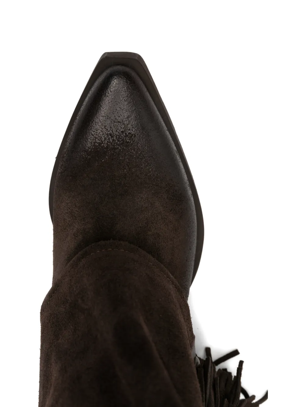 Metisse 55mm laarzen met franje Bruin