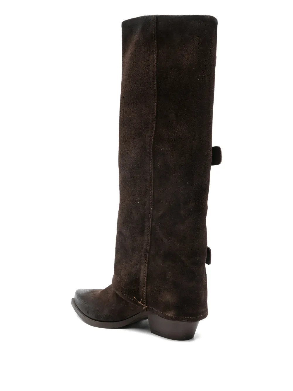 Metisse 55mm buckle-detail boots Bruin