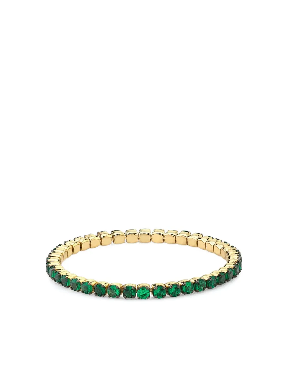 SHAY Anello in oro giallo 18kt con granato