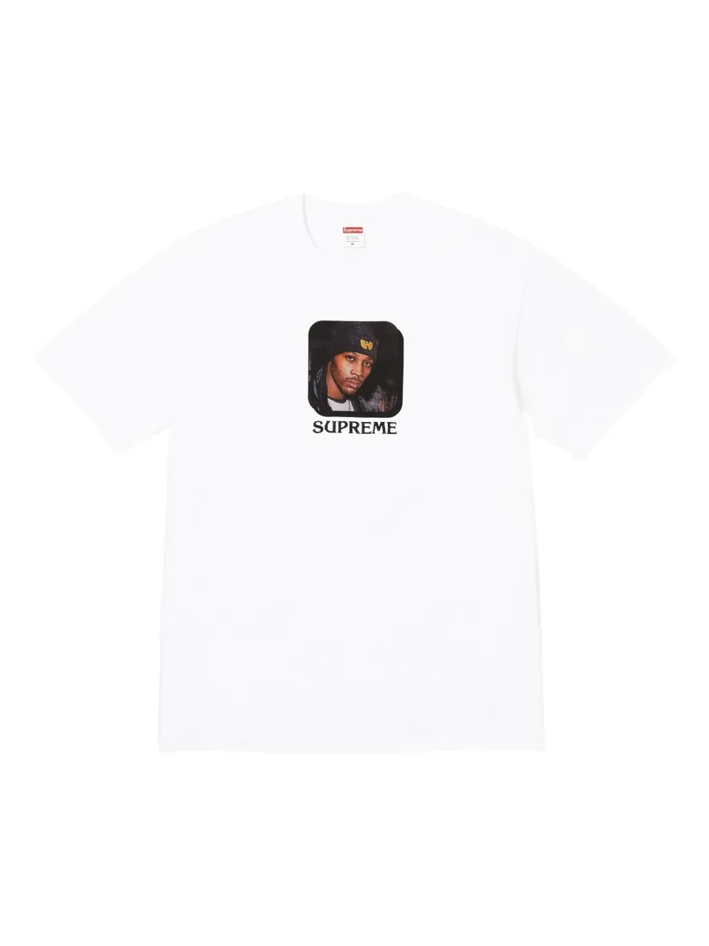 Supreme playera con estampado de retrato | blanco | Image 1