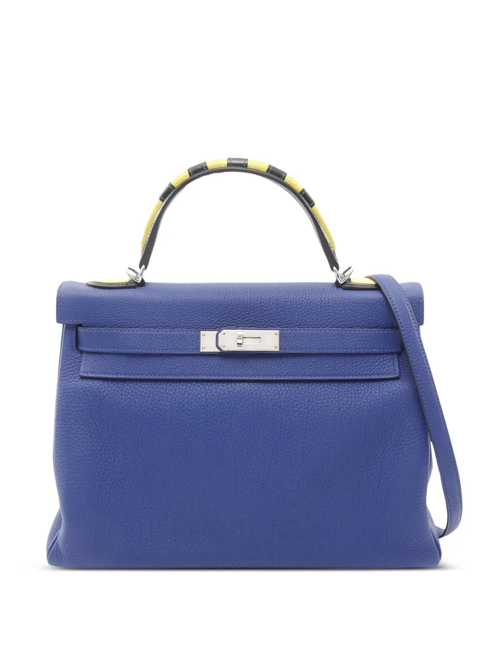 Hermès Pre-Owned 2017 Togo Kelly II Retourne 32 handbag | Blue | Image 1