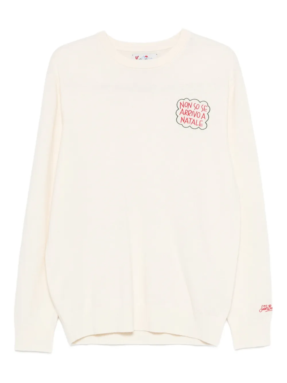 MC2 Saint Barth print long-sleeves ski top | tons neutres | Image 1