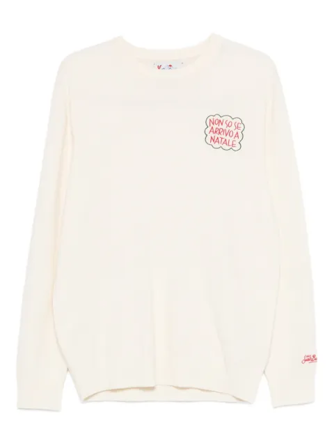 MC2 Saint Barth print long-sleeves ski top