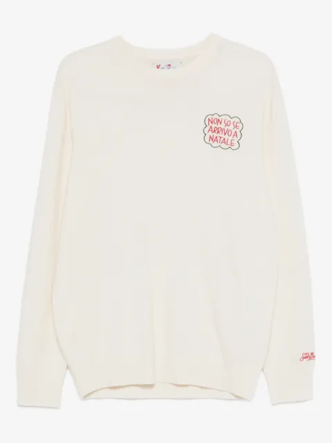 MC2 Saint Barth print long-sleeves ski top