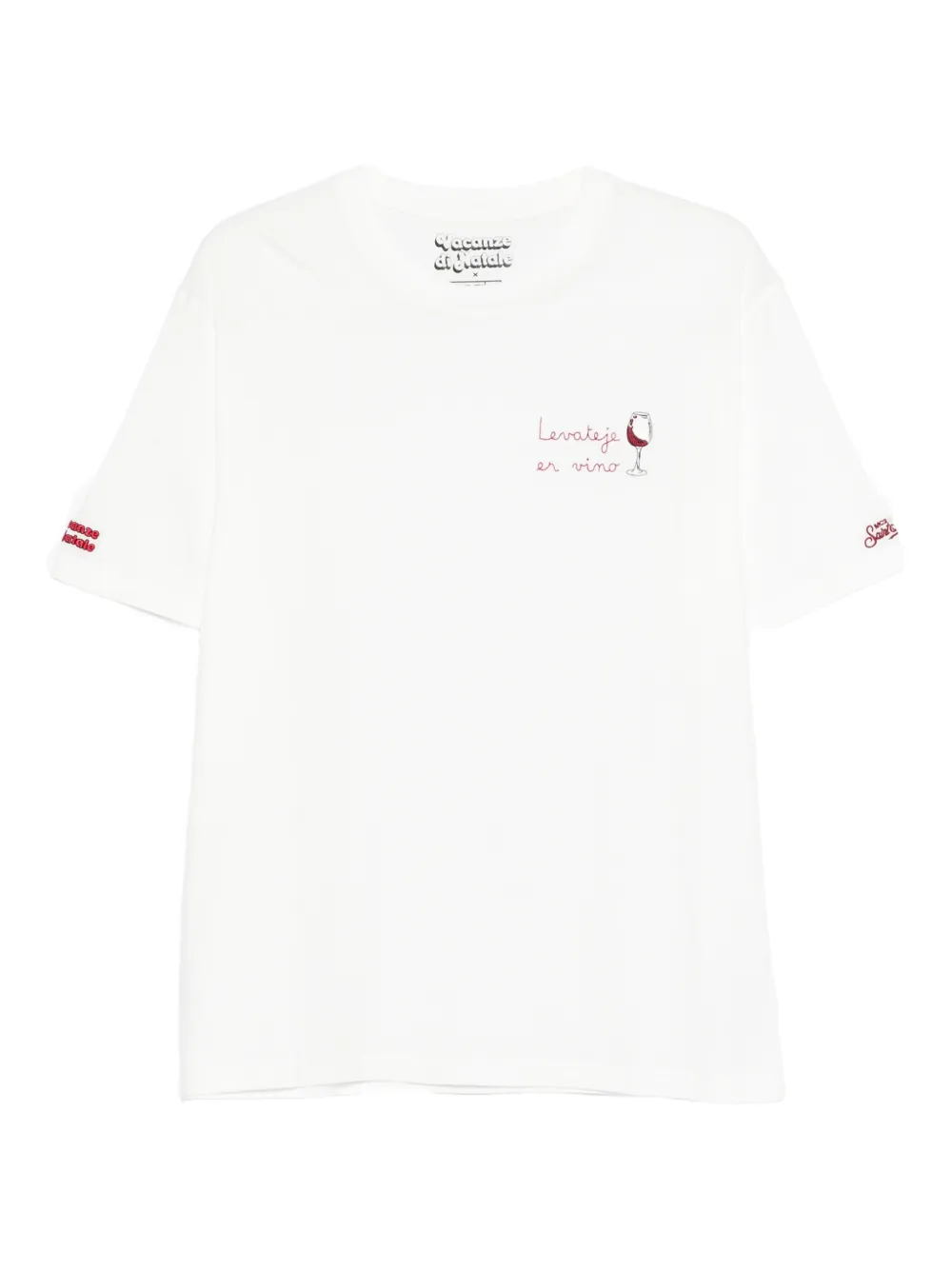 MC2 Saint Barth embroidered T-shirt | White | Image 1
